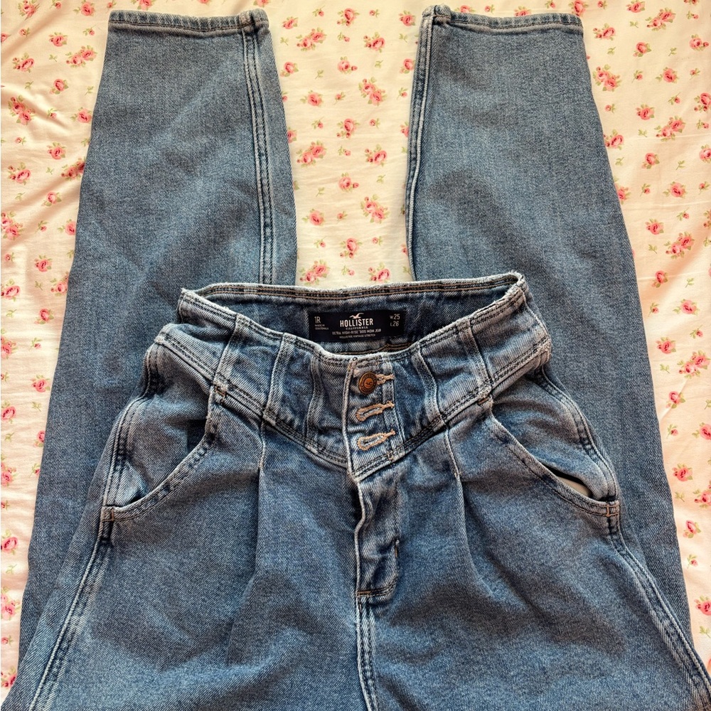 Hollister Women's High Rise Blue Jeans